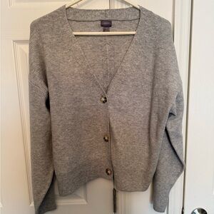 Auden Gray Women's Cardigan Sweater